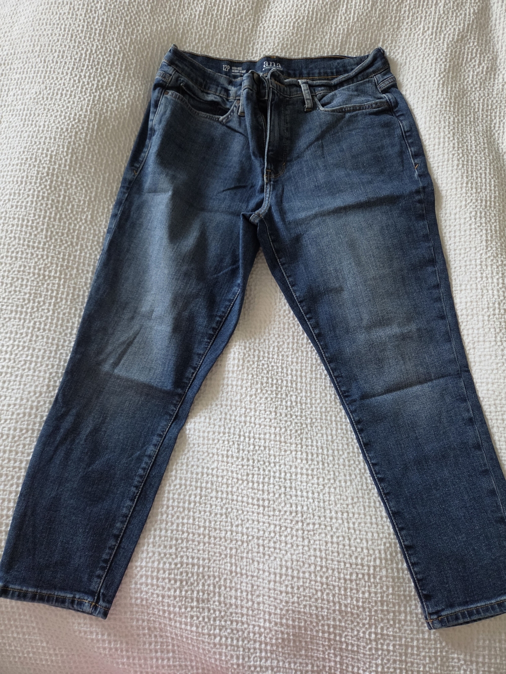 a.n.a Dark Blue Skinny Jeans - Slim Casual Fit
